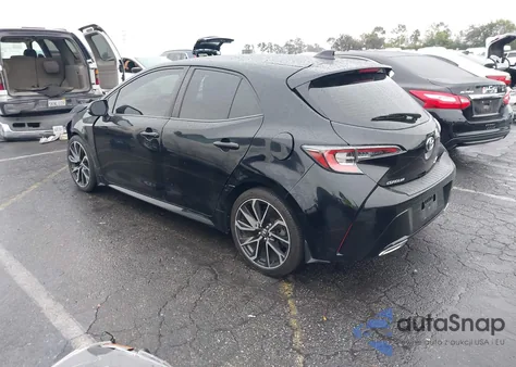 2020 Toyota Corolla Xse z USA, uszkodzony, nr VIN JTNA4RBE3L3075232